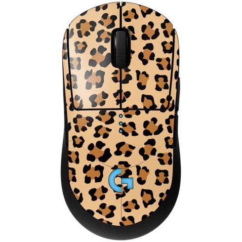 Leopard Spots Print G Pro Wireless Gaming Mouse Skin